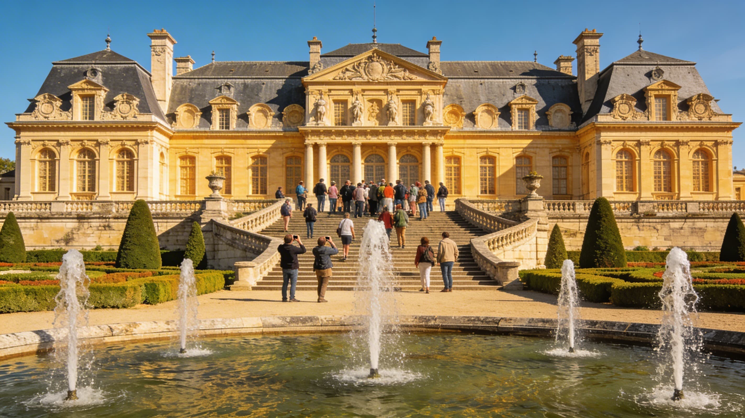 Экскурсия в Во-ле-Виконт-фото