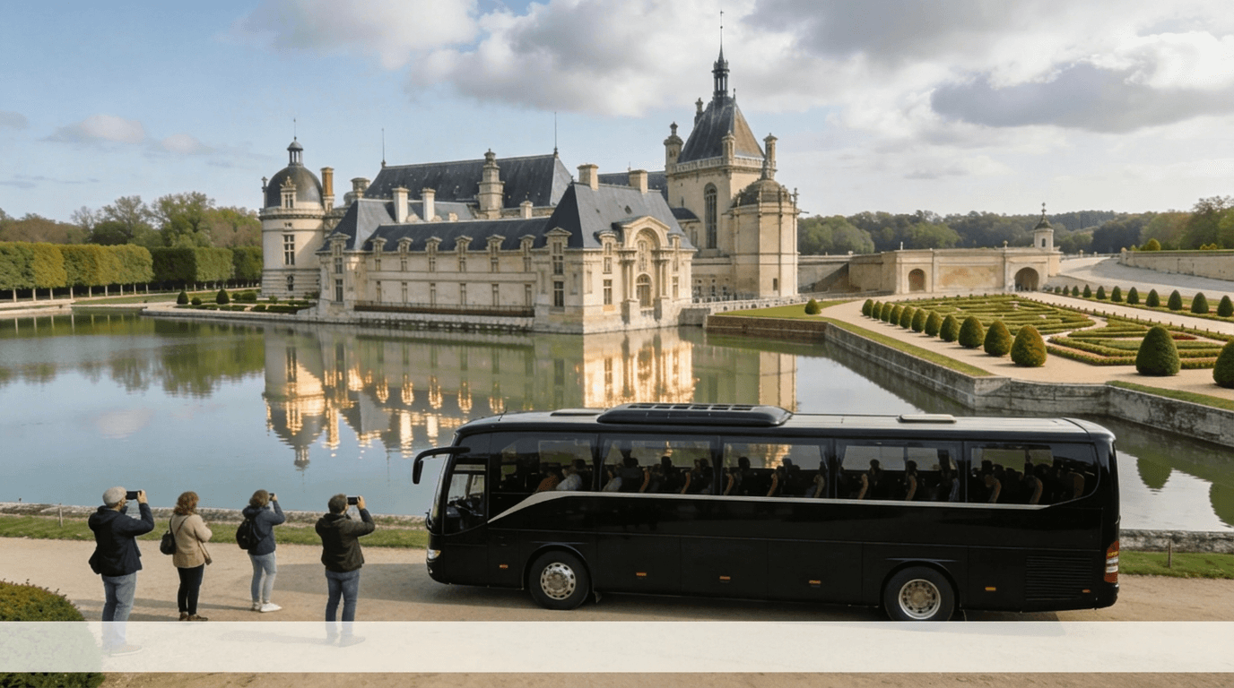 Экскурсия в замок Шантийи-фото